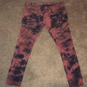 Rock Revival Jeans Size:33 Red/Black